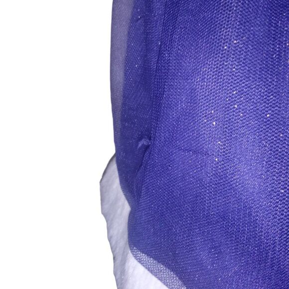 DREAMWORKS TROLLS girls small 6/6x blue Poppy 3/4 sleeve tutu dress - Picture 7 of 8